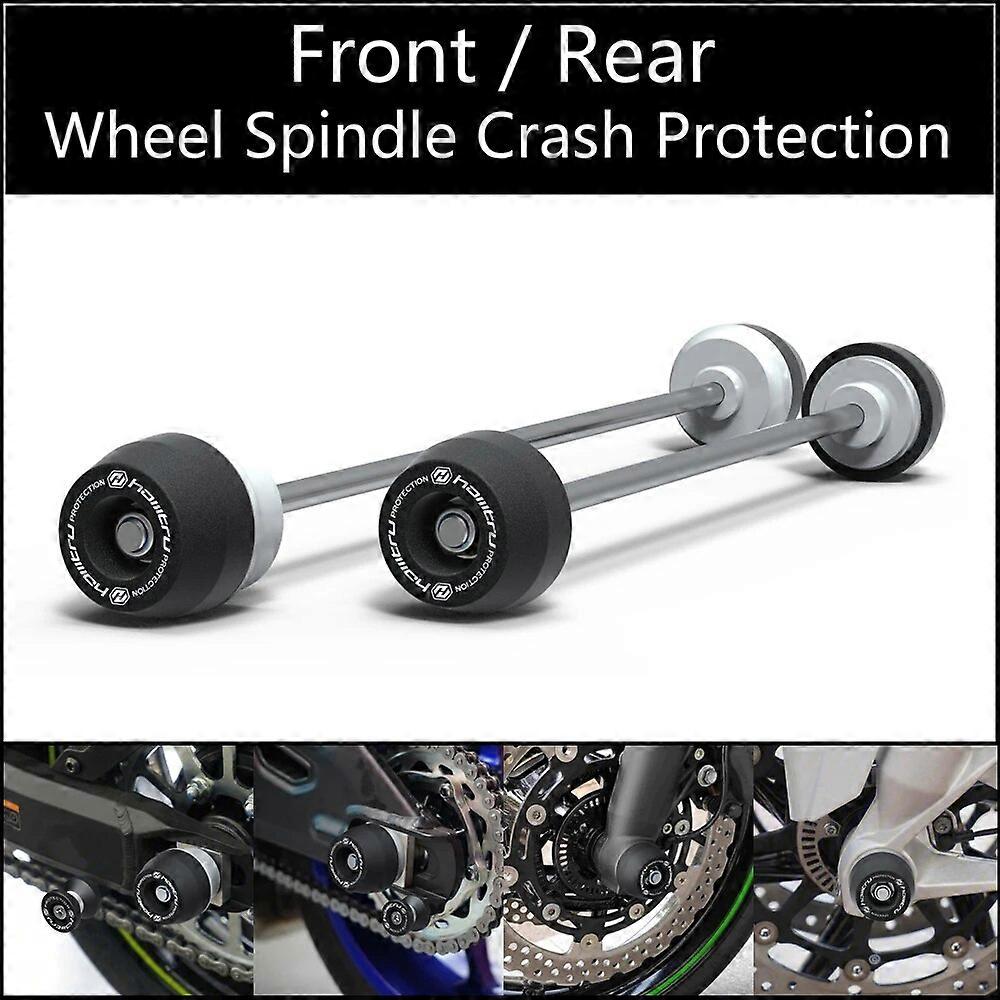 For Kawasaki ZX-6R / ZX-6R Performance 2019-2023 Front Rear wheel Spindle Crash Protection