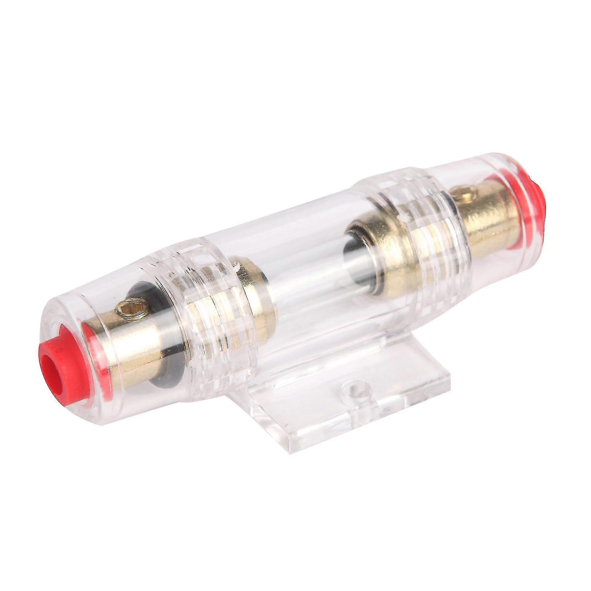 4/8 Gauge Awg In-line Agu Fuse Holder 60 Amp Fuse Betterlifefg