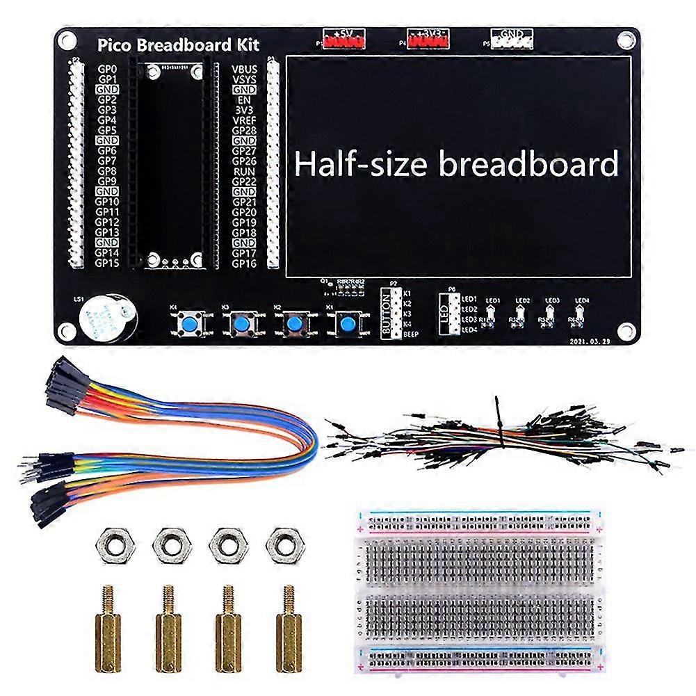 For Pico Bread Board Development Kit Experimental Learning Expansion Board Diy Kit