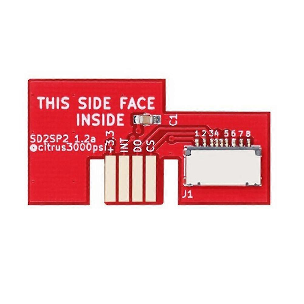 D2sp2 Sdload Adapter For Ngc Sd2sp2 Sd Load -sd Tf , Red