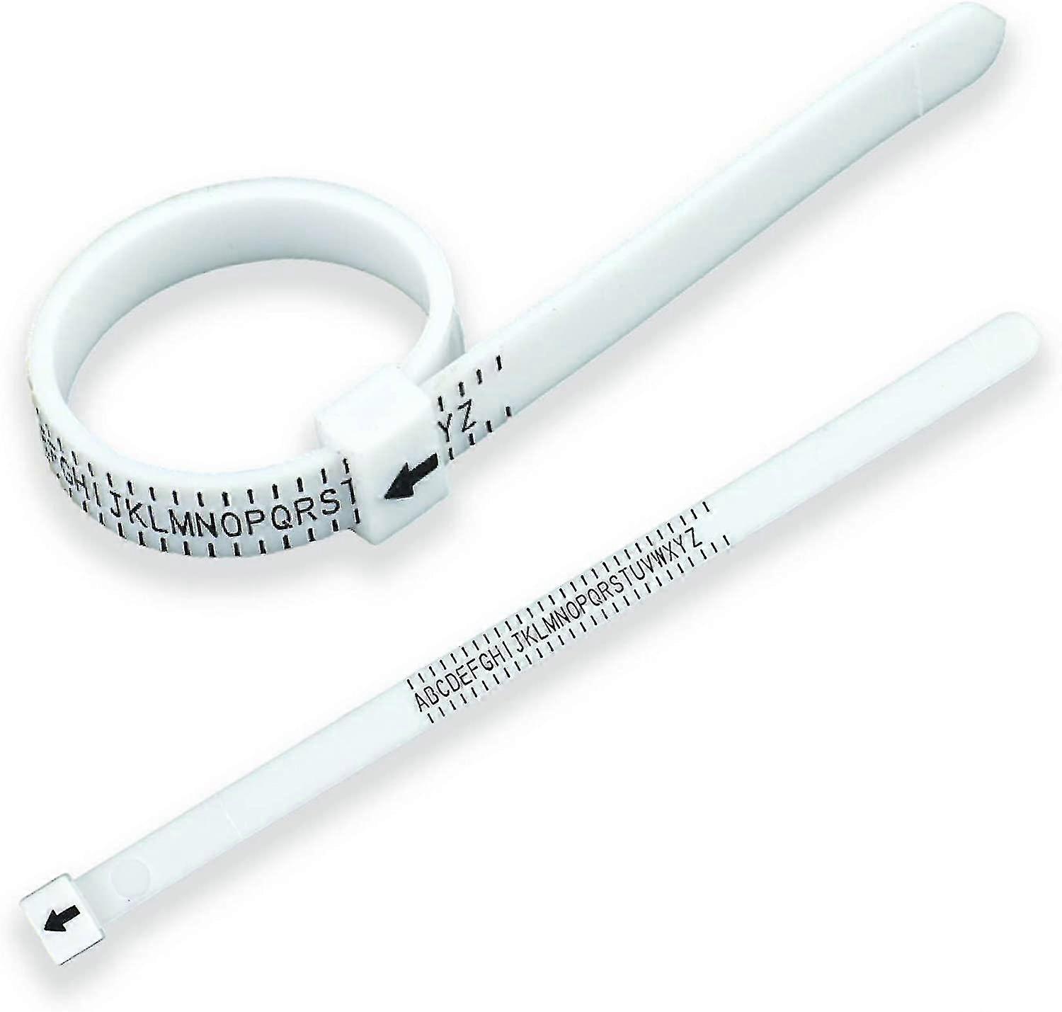 Ring Sizer Uk A-z Ring Measurement Tool With Ring Size Guide Chart For Women Men A Handy Ring Gauge Uk Sizes