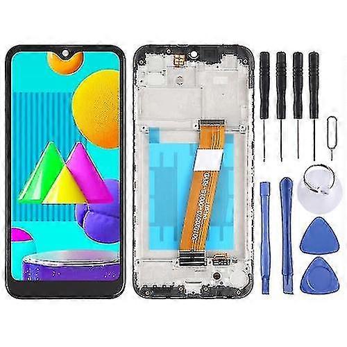 Samsung Galaxy M01 Digitizer Complete Assembly Oem Lcd Screen With Frame (usa)