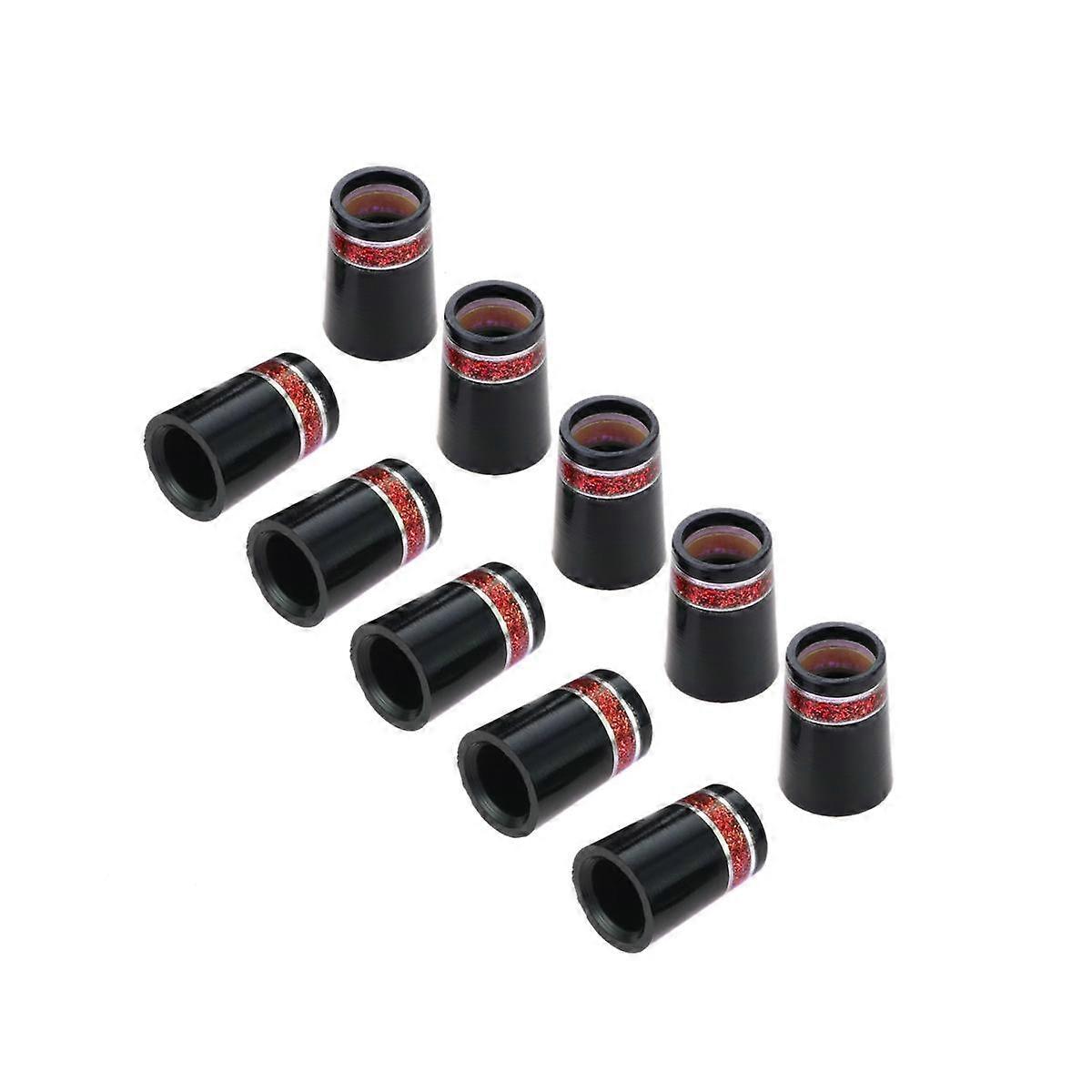 10 件高尔夫球套套圈高尔夫球杆尖尺寸 0.370 塑料高尔夫球套圈俱乐部轴附件