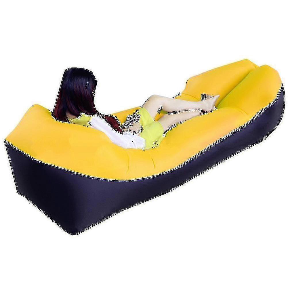 Chaise longue gonflable portable Air Sofa Canapé d’extérieur paresseux