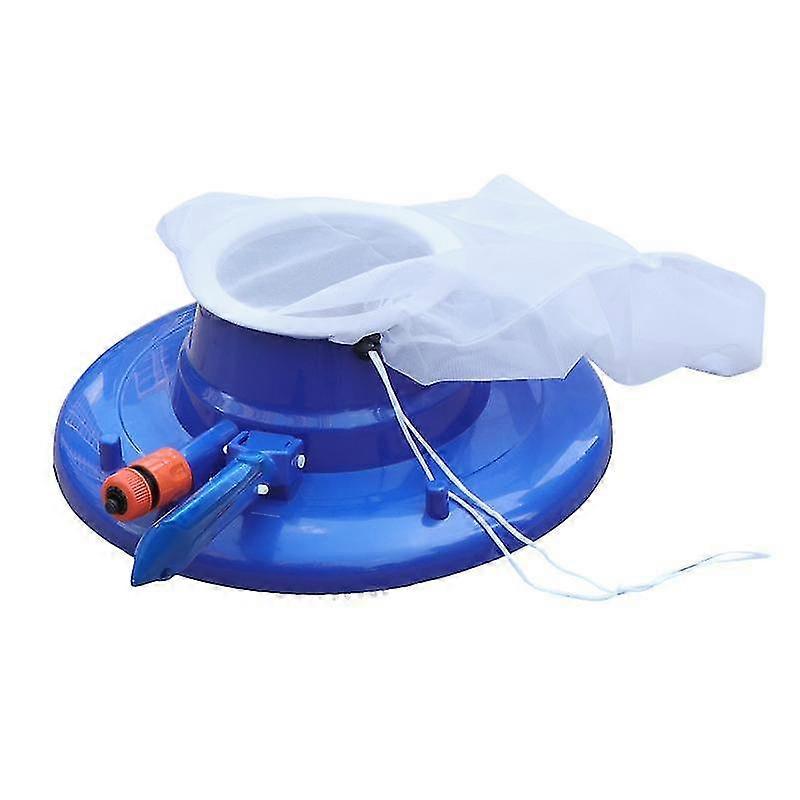 Pool Vacuum Cleaning Tool - Round Handle Mesh Bag Swimming Pool Suction Head