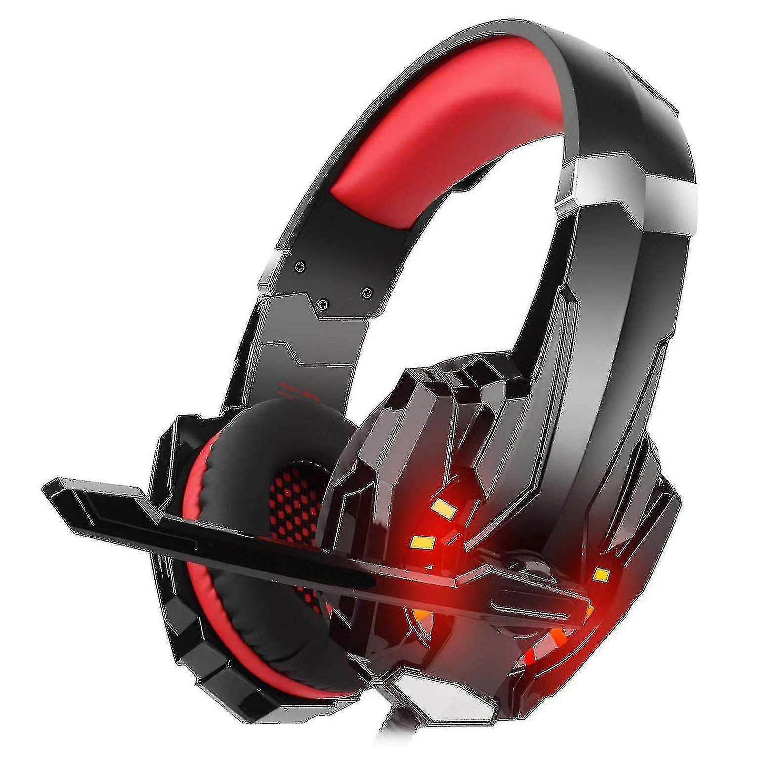 Gaming Headphones With Microphone(red)