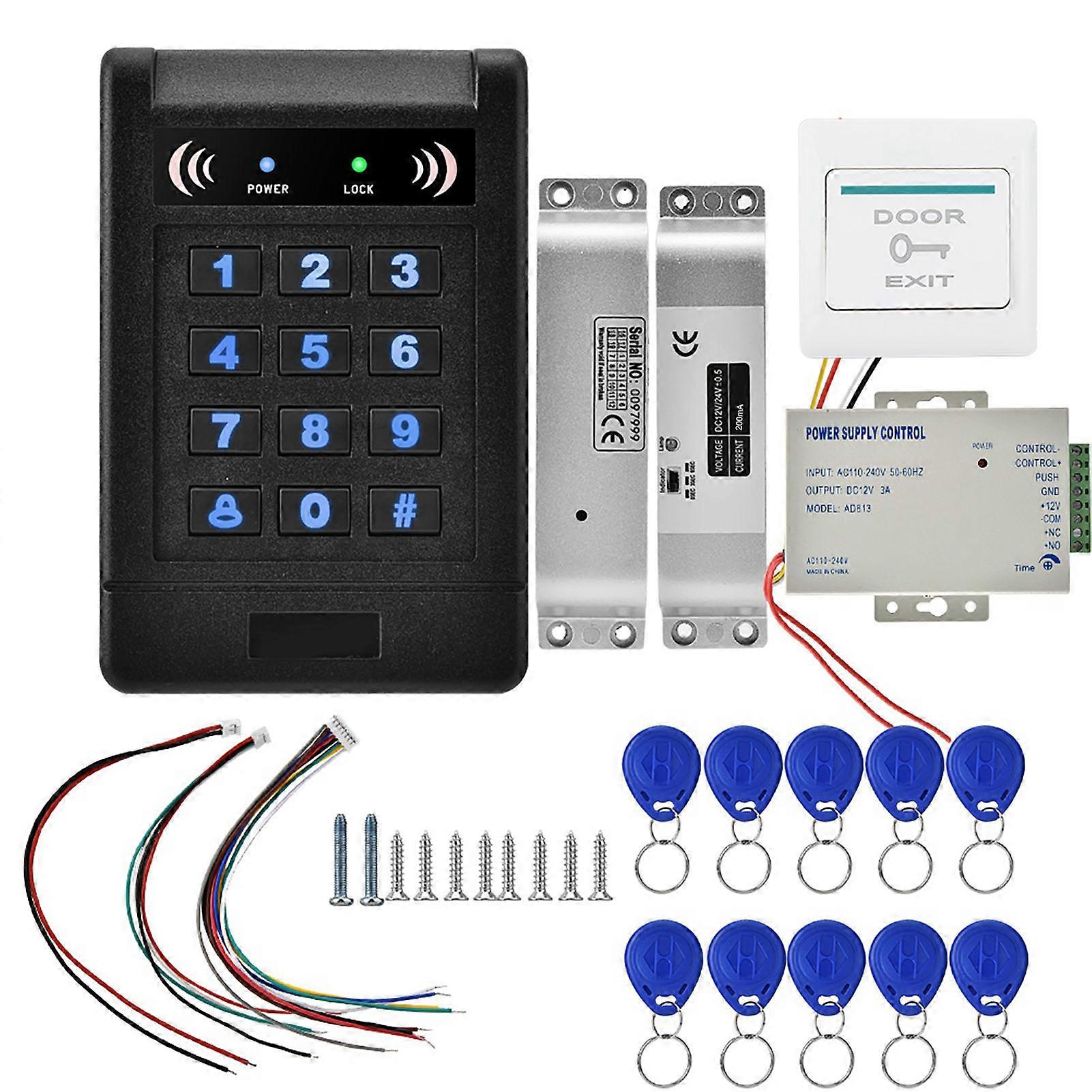 ID Card Password Home Security Door Access Control System 125kHz