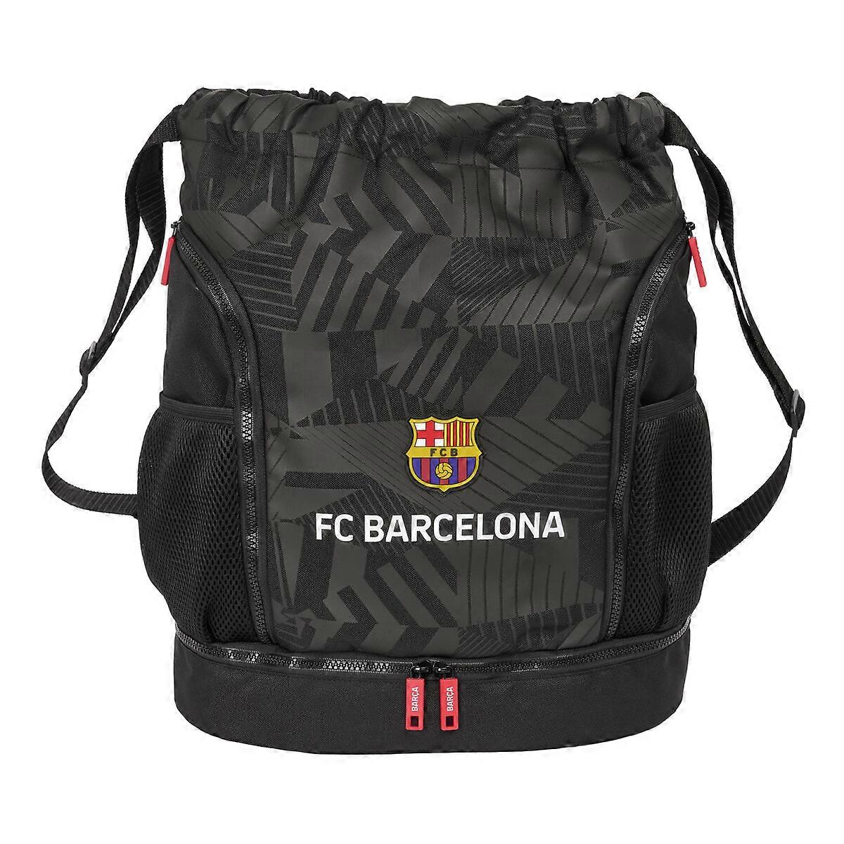 Backpack with Strings F.C. Barcelona Black Black 35 x 40 x 1 cm