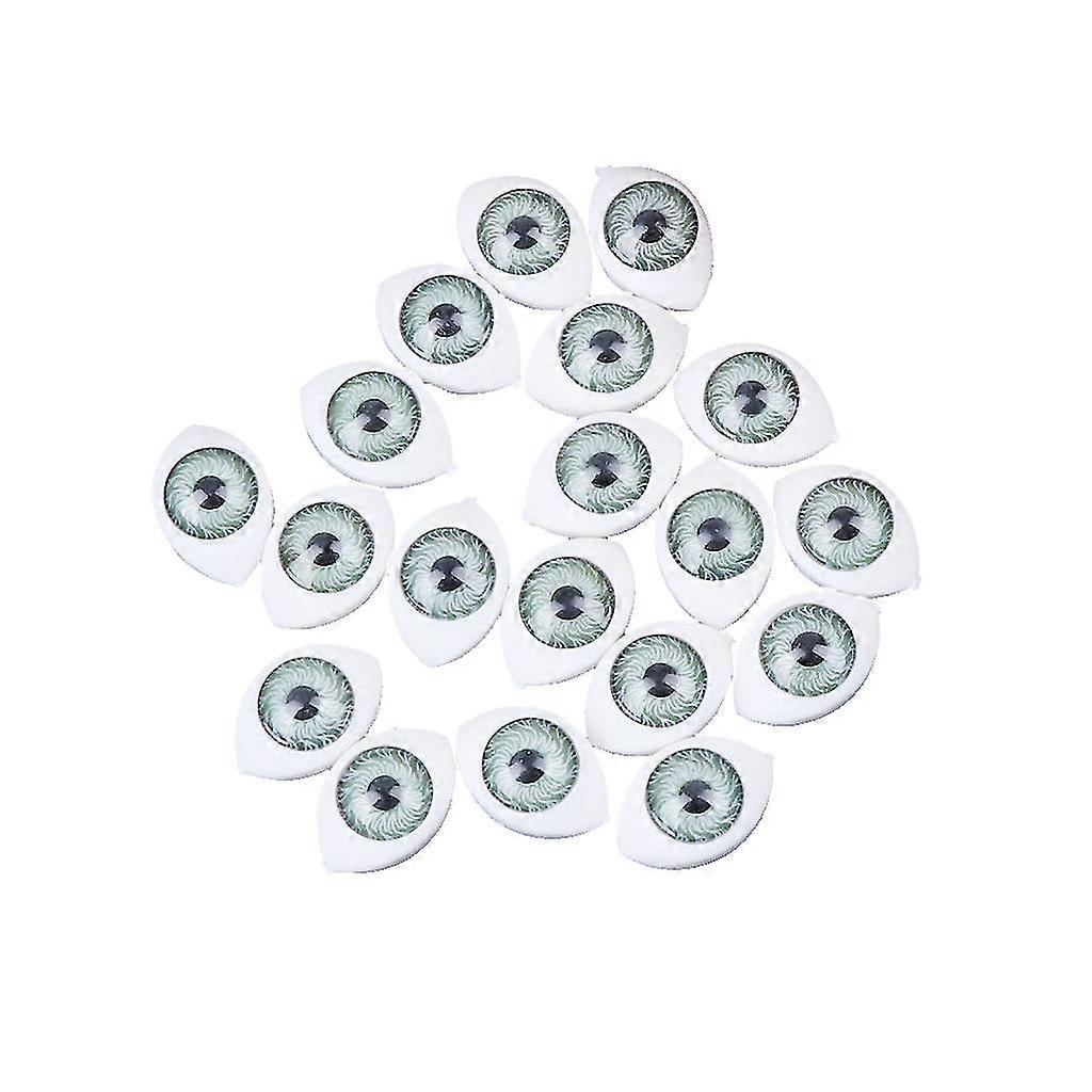 20 قطعة بلاستيكية لعيون سلامة الدمية لدمية لعبة مما يجعل الوصول إلى الحرف اليدوية