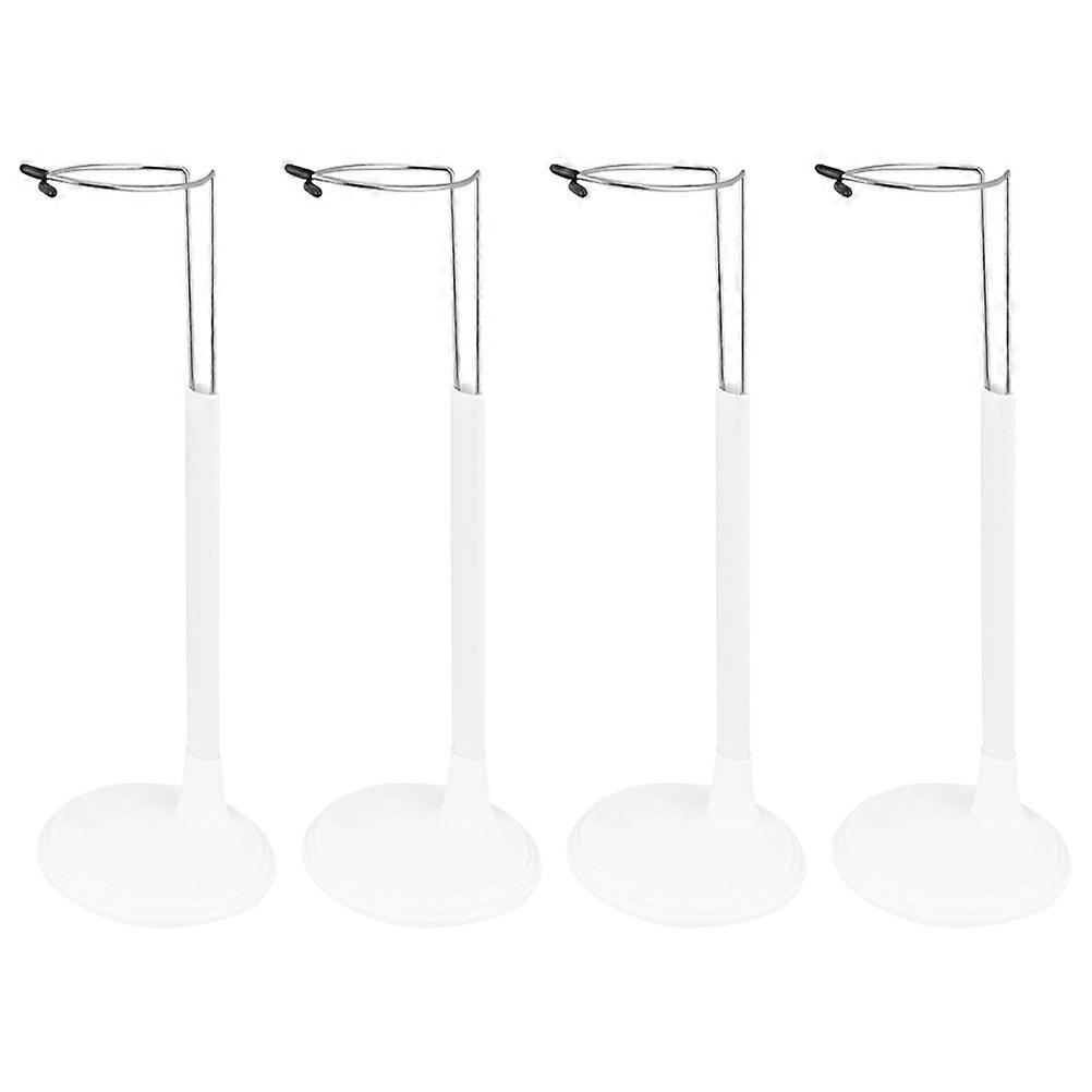 4pcs Kinder Puppe Ständer Puppen-Display-Halter Kleine Puppenversorgung Puppe Zeigt Racks