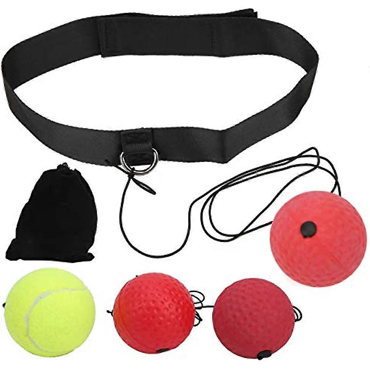 So 3pcsset Boxing Reflex Ball Boxing Speed Ball Boxing React Ball Mounted Bounce Ball