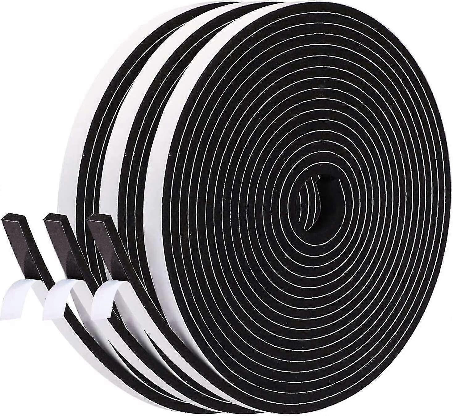 Antioxidant Adhesive Strip Gasket For Door Entry Window Insulation, Rubber Gasket, Multi-purpose Windproof Anti Noise Anticolission Protection Furnitu