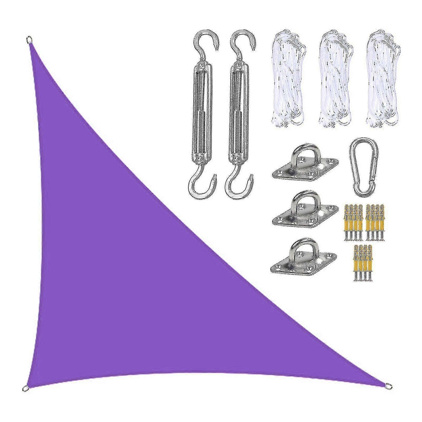 3x4x5m Waterproof Shade Sail Awning Sunshade Triangular Awning-terrace Pool Canopy Triangle For Outdoor Patio Garden Awnings A High Quality