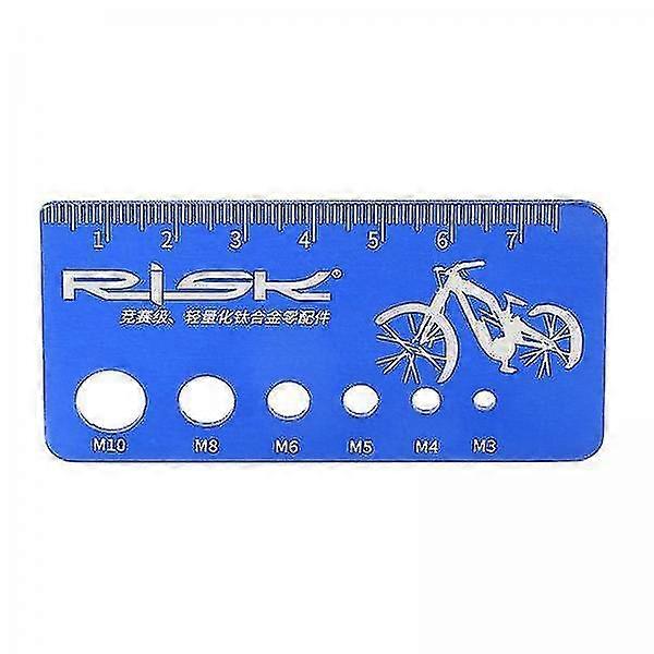 4xbolt & Screw Gauge Diameter, Length & Thread Metric Checker Measure Tool Kit-CE