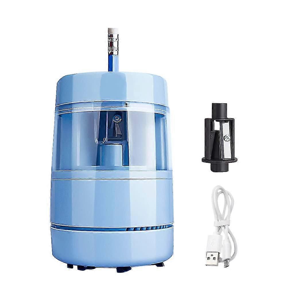 Electric Pencil Sharpener, Automated Pencil Sharpener With Dust Extraction Function, Kids Pencil Sharpener With Usb And Replacement Blade, For School