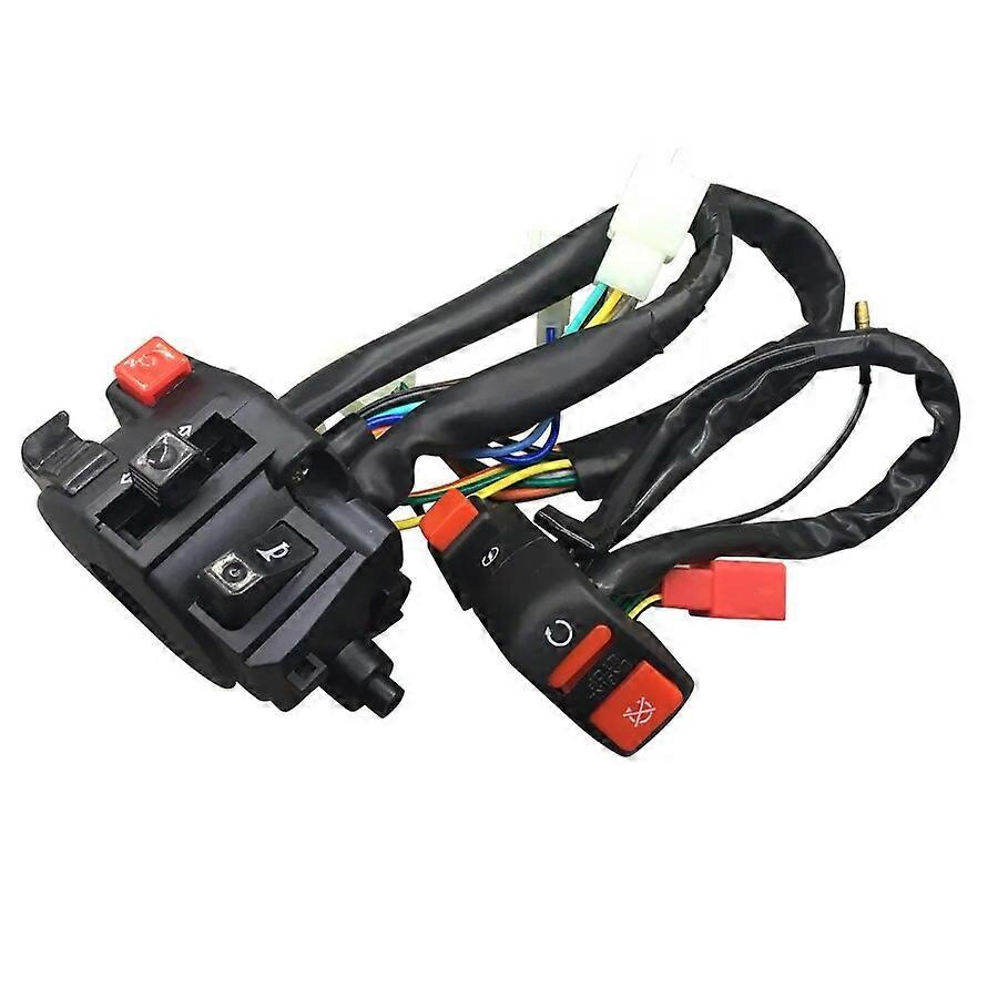 עבור הונדה CBR400 NC23 NC29 VFR400 NC30 חלקי אופנוע CBR250RR סובב מתג איתות בקרת צופר אופנוע כפתור התחל