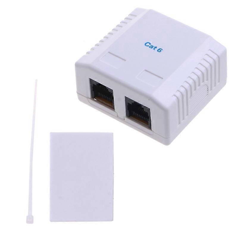 Cat6 RJ45 Keystone Jacks Module Connector Ethernet for Wall Plate Patch Panel