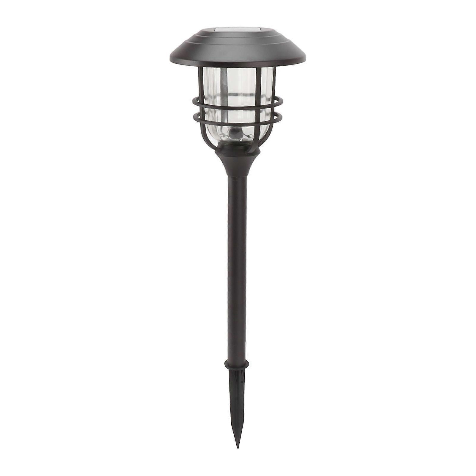 Outdoor Garden Courtyard LED Solar Lamp Ground Spike Light 2 Sets Built-in 600MAH Battery
