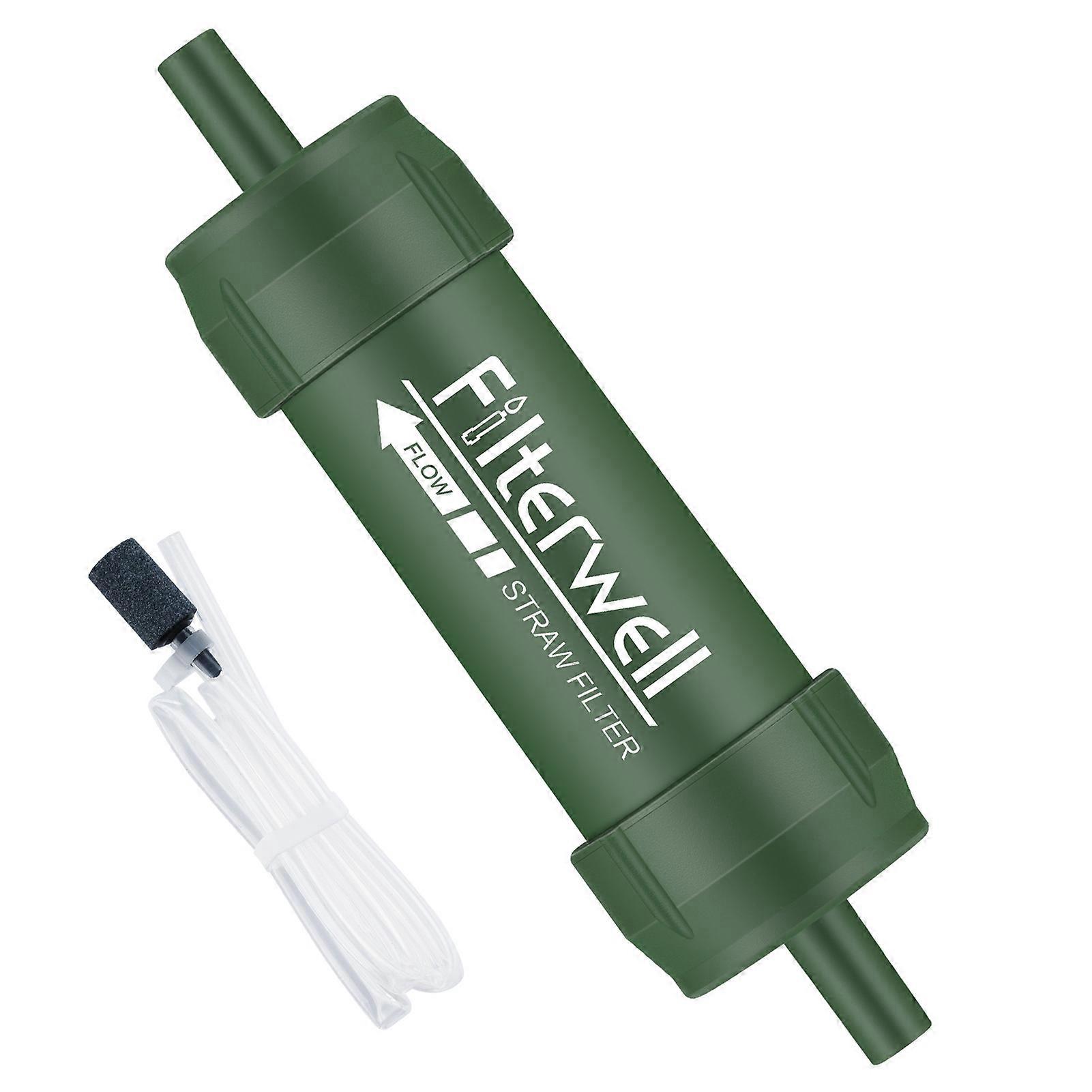 Outdoor Water Filter Straw Water Purifier Direct Drinking Water Purifier Filter for Outdoor Survial Camping Hiking