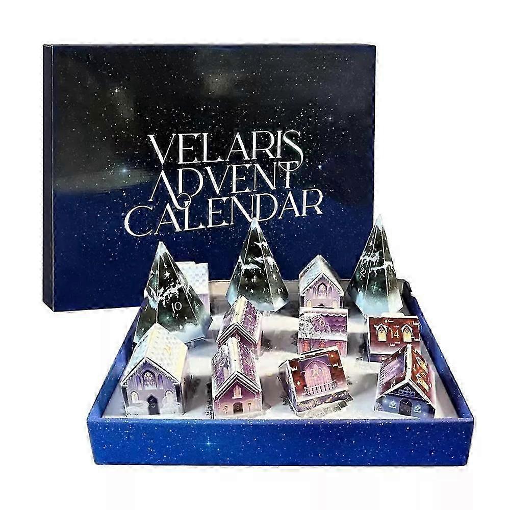 2024 Christmas Velaris Advent Calendar 12 Days of Jewelry and Gadgets Set Xmas Countdown Gift New Arrival