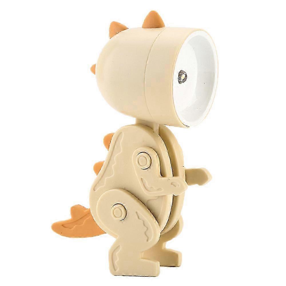 nadaje się do lampki nocnej z kreskówek lampka dziecięca mini dinozaury lampy biurkowe led śliczne DIY przenośne z regulowanym kątem dla dzieci Studenci Podpórki do książek do sypialni Pielęgniarki