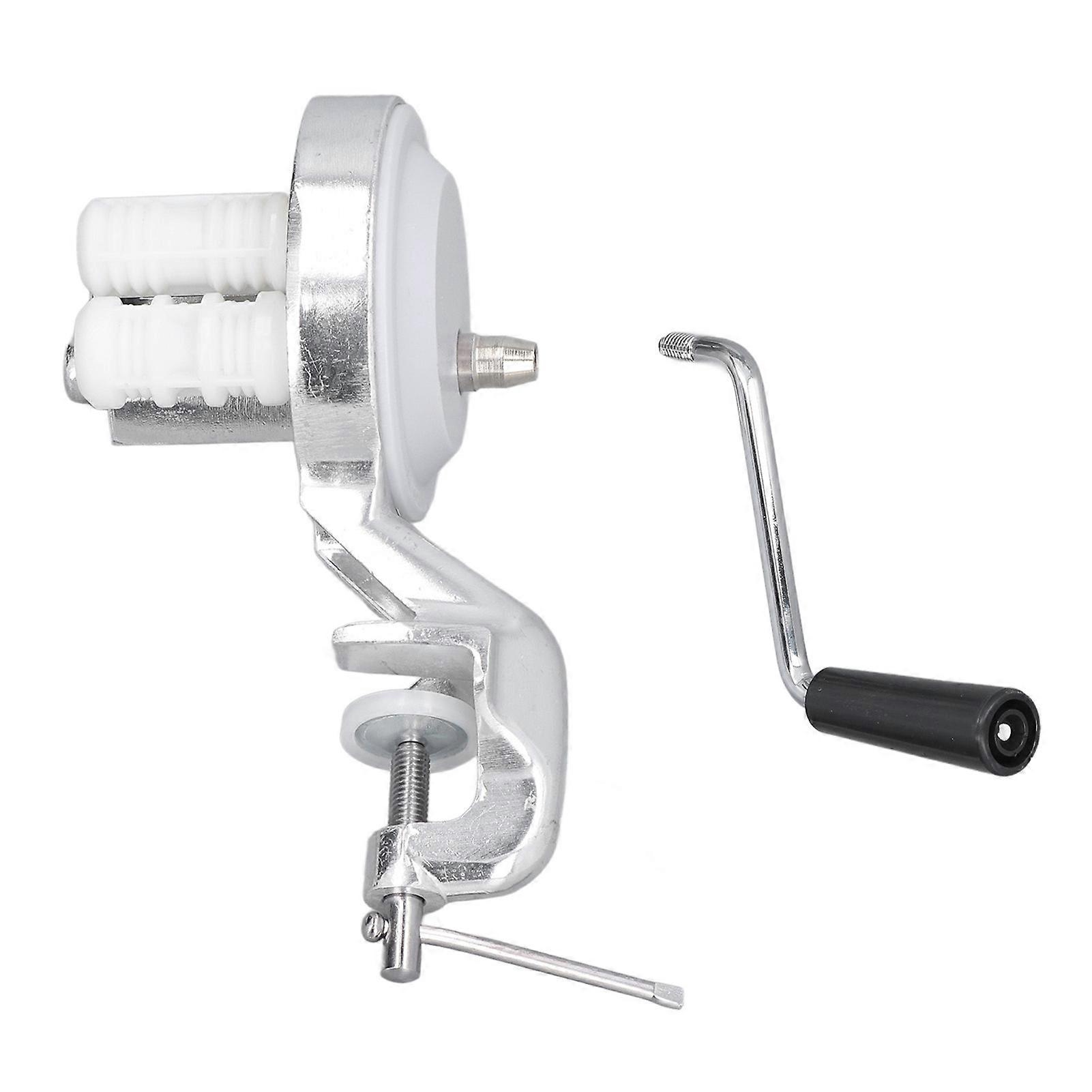 دليل المعكرونة صانع سبائك الألومنيوم الفضة المحمولة اليد التدوير المعكرونة آلة الضغط لمطعم المطبخ