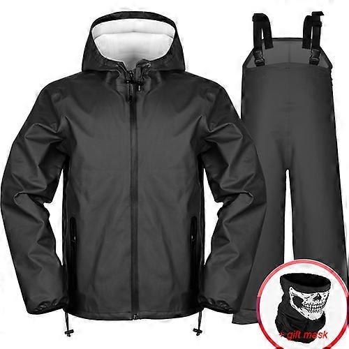 Hommes Moto Split Rain Suits Épaissis Vêtements De Pêche Complets Motos Adultes Motos Imperméables Rain Suits Combinaison De Pluie Pour La Pêche