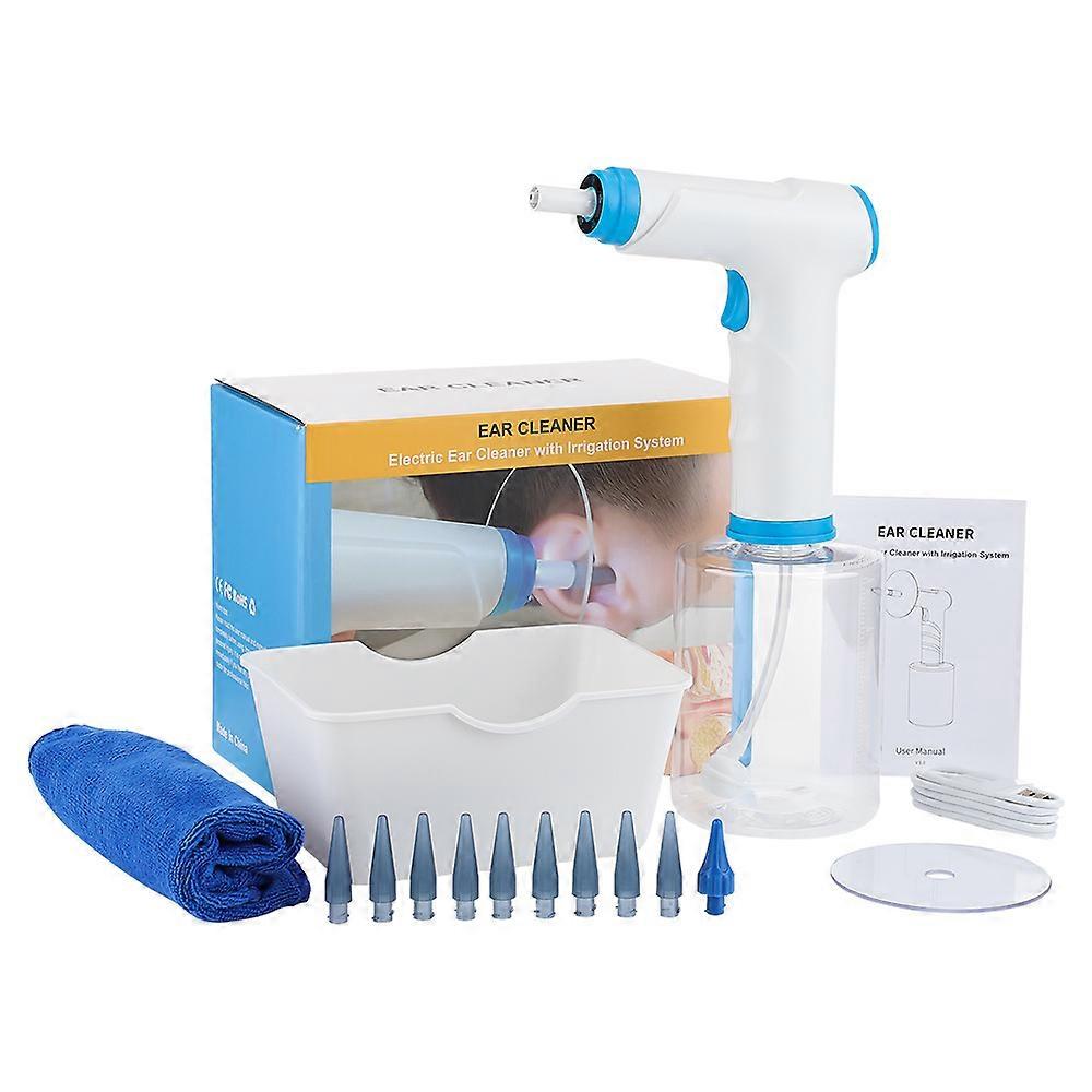 Electric Ear Cleaner with Ear Protection, Portable Earwax Removal Kit