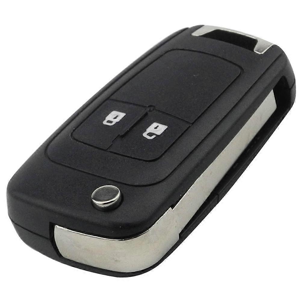 10pcs/lot 2/3/5 Buttons Remote Case Fob Cover Flip Folding Key Shell Blank For Chevrolet Lova Sail Aveo Cruze Replace