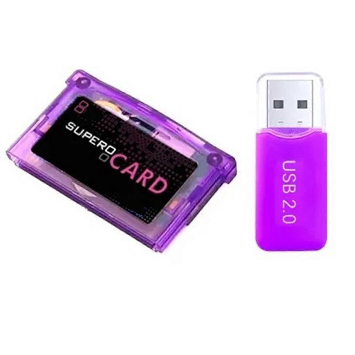 For SuperCard Mini Micro-SD Card Adapter for SP GBM Lite Game Burning Card