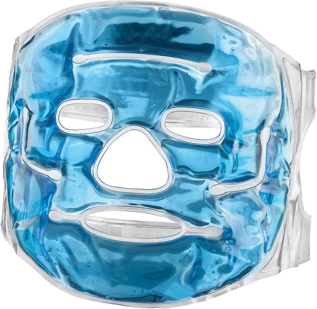 2 pieces Relaxation mask wellness mask for a cold therapy for sunburn cooling glasses allergies relaxation mask for migraines and headaches