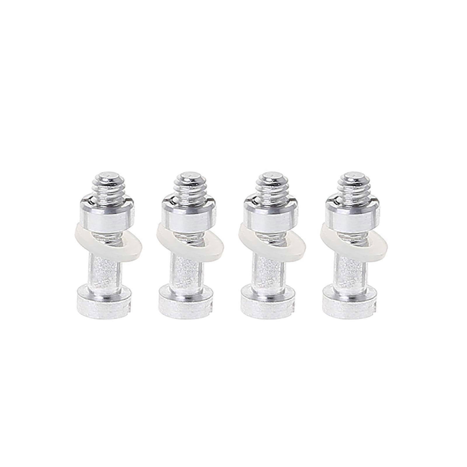 4Pieces M2.5 Screw Bolt Nut Washers Set Turntable Headshell Cartridge Stylus
