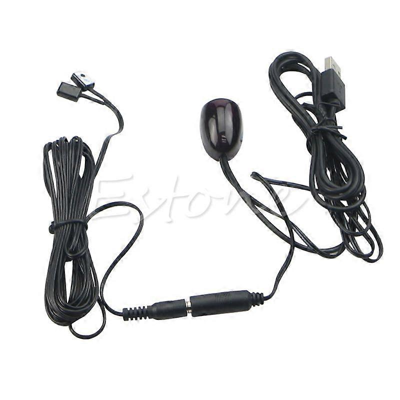 Répéteur IR caché 1 récepteur 2 émetteurs Kit de télécommande infrarouge Alimentation USB