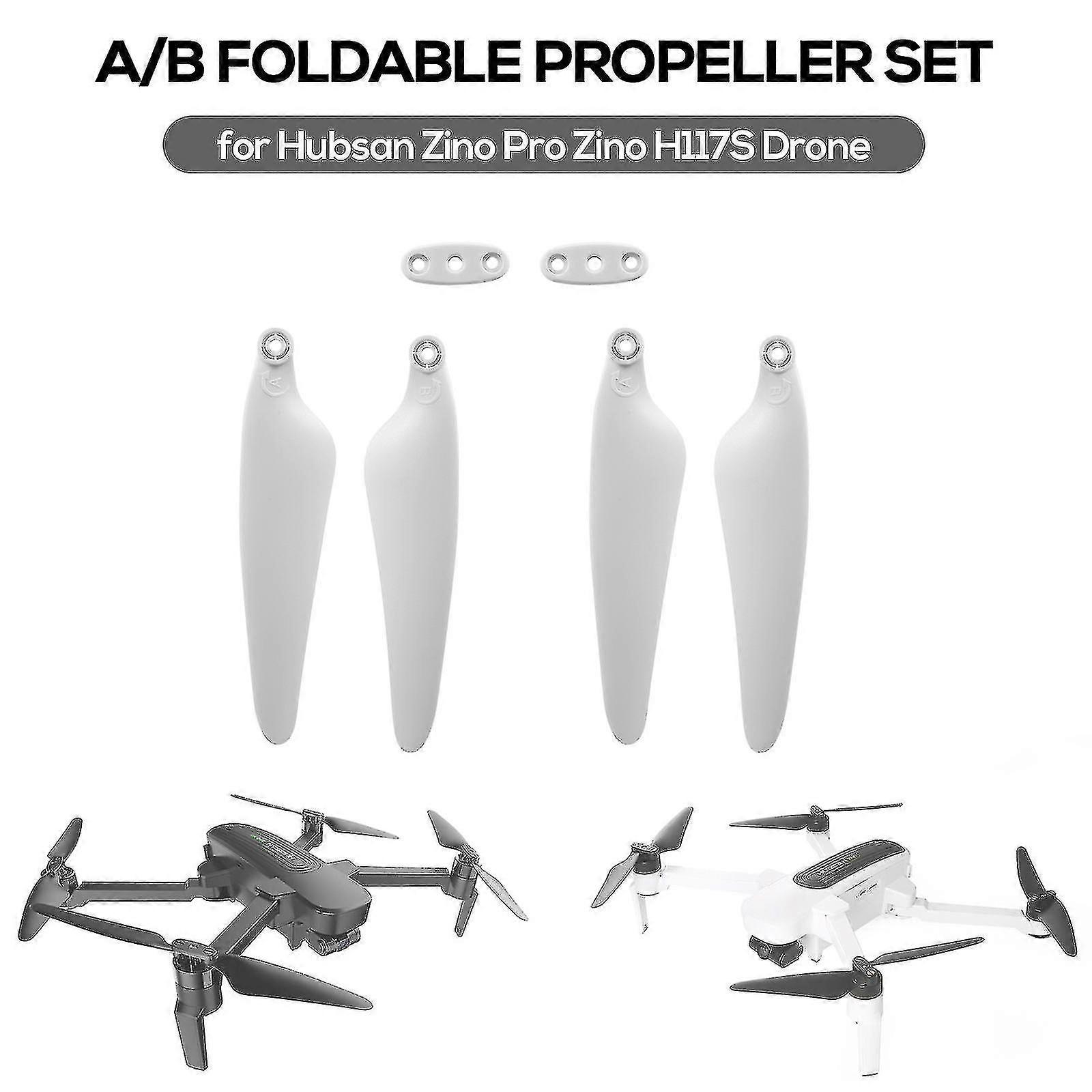 A/b Propeller Set Blade Foldable Propeller Props For Hubsan Zino H117s / Zino Pro / Zino 2 / Zino 2 Plus Drone