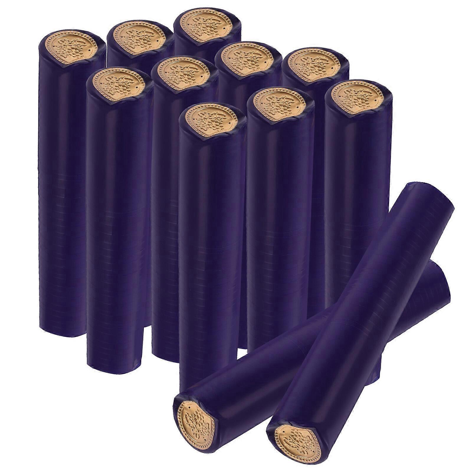 100PCS Heat Shrink Capsules Wine Shrink Wraps Wine Bottle Capsules Shrink Caps