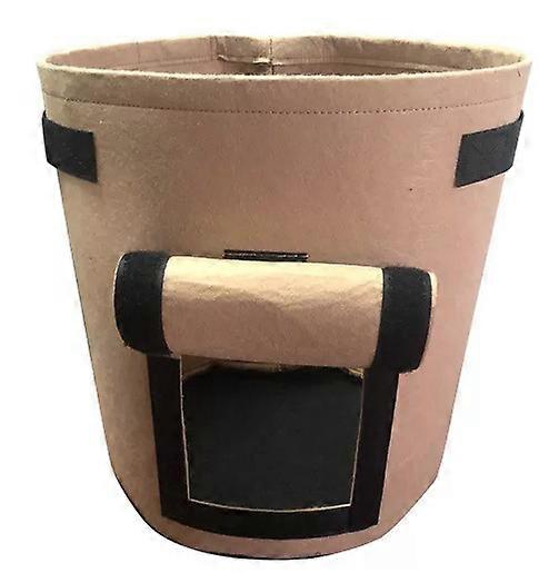 15 Gallon Non-Woven Garden Planting Bag,Potato Bag with Window and Handle,Large Vegetable Garden Bag