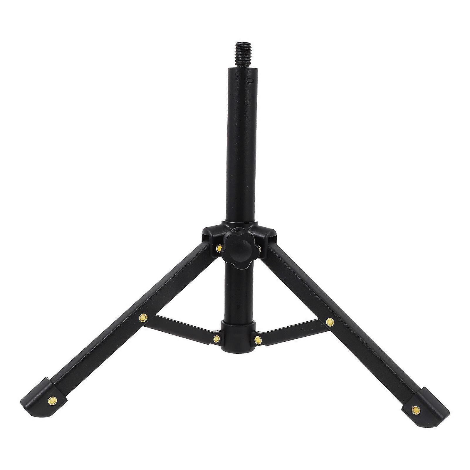 Portable Desk Microphone Stand Holding Alloy Mic Tripod Stand Desktop Mic Stand