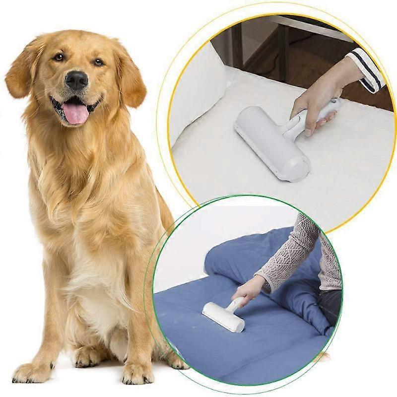 Pet Multi-Surface Lint Roller and Fur Removal Tool Remover Roller 2-Way Removing Dog Cat Hair
