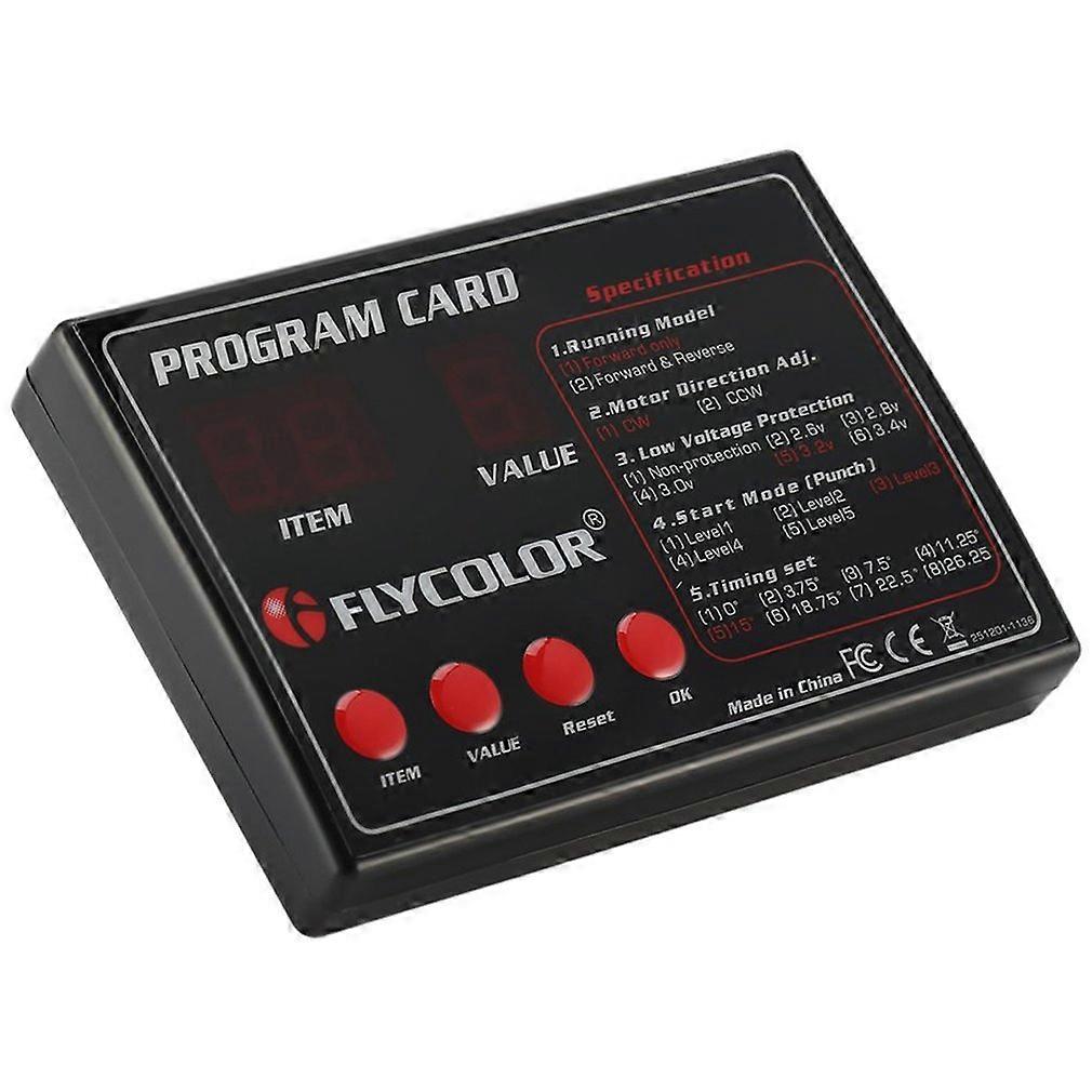FLYCOLOR FlyMonster Programing Card For Remote Control RC Boats Ship Flycolor ESC Electronic Speed Controller