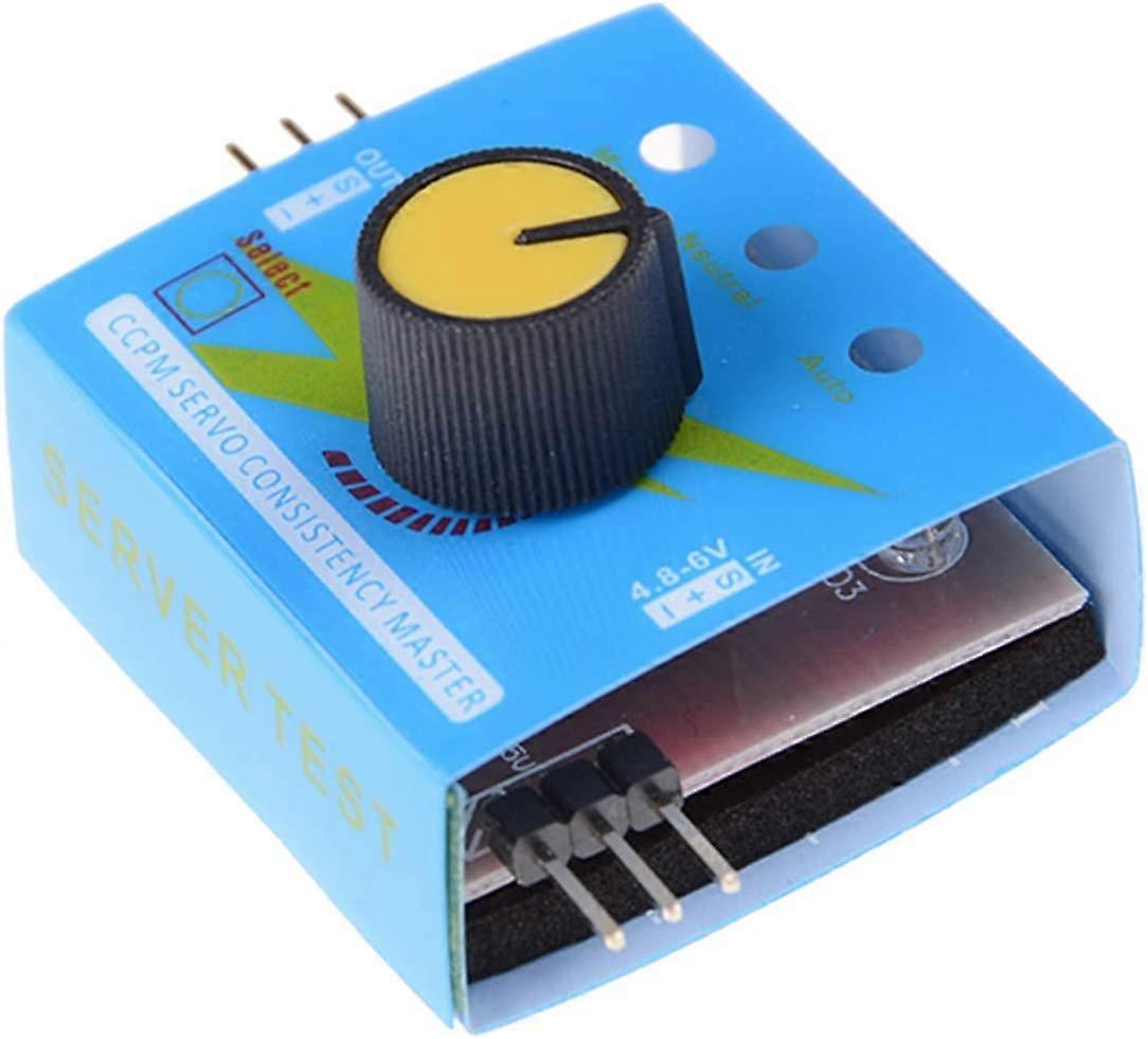 1パックRCサーボテスター3CH ECSコンシステンシースピードコントローラーパワーチャンネル(D-583-A)