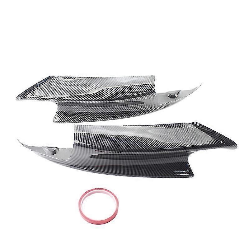 Carbon Fiber Style Front Bumper Splitter Spoiler Lip For - E92 E93 M3 2007-2013