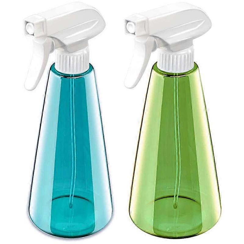 2Pack Spray Bottle,500Ml Fine Mist Sprayer, Refillable Empty Bottles for Cleaning,Air Freshening,Ga