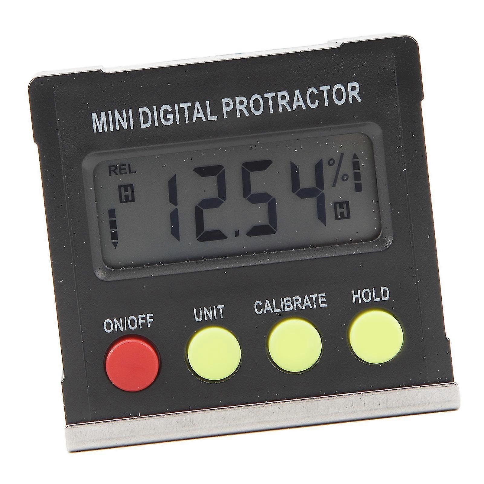 4 Button Electronic Digital Angle Finder Gauge with High Accuracy