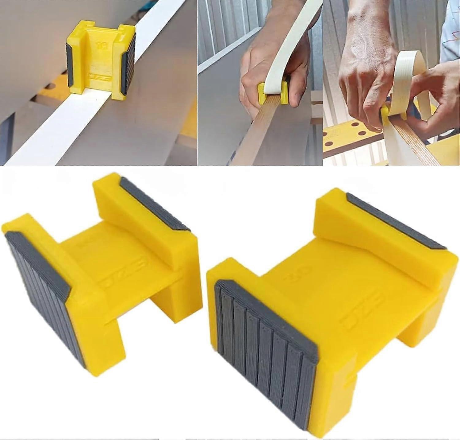 2pcs Edge Banding Tape Holder - Compatible with 22mm & 35mm Rolls, Convenient & Efficient for Precise Tape Application