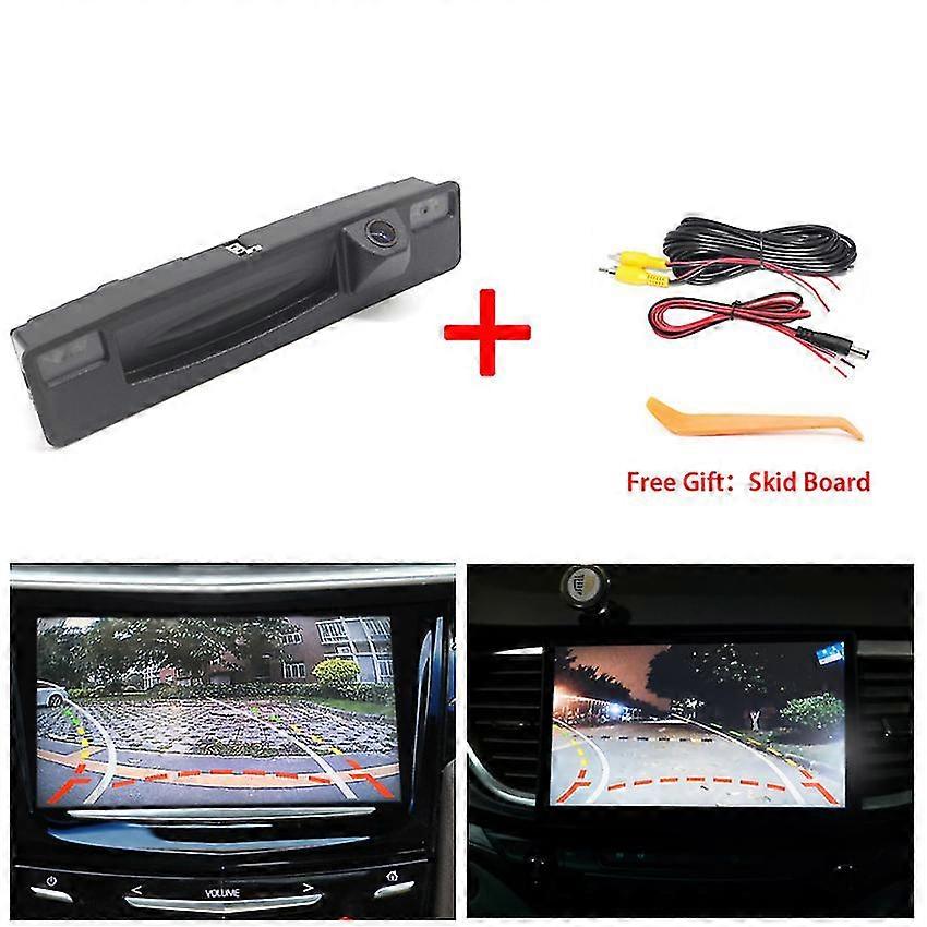 Hd Trunk Handle Camera pentru Ford Focus Mk4 C519 2018 2019 2020 2021 Ccd Night Vision Impermeabil Backup Reverse Rear View Camera