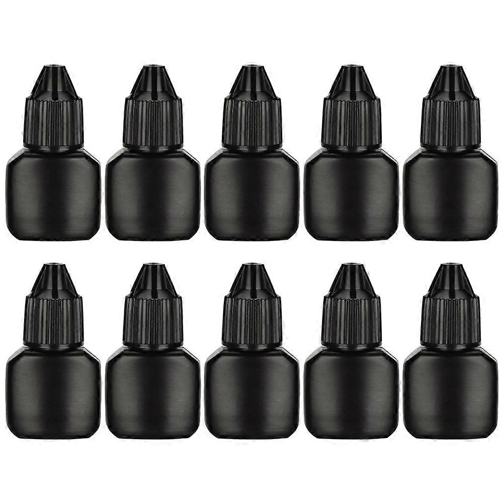 10 Sets Mini Squeeze Bottle Eyelash Glue Container Refillable Bottles Eyelash Glue Bottle Empty Bottles