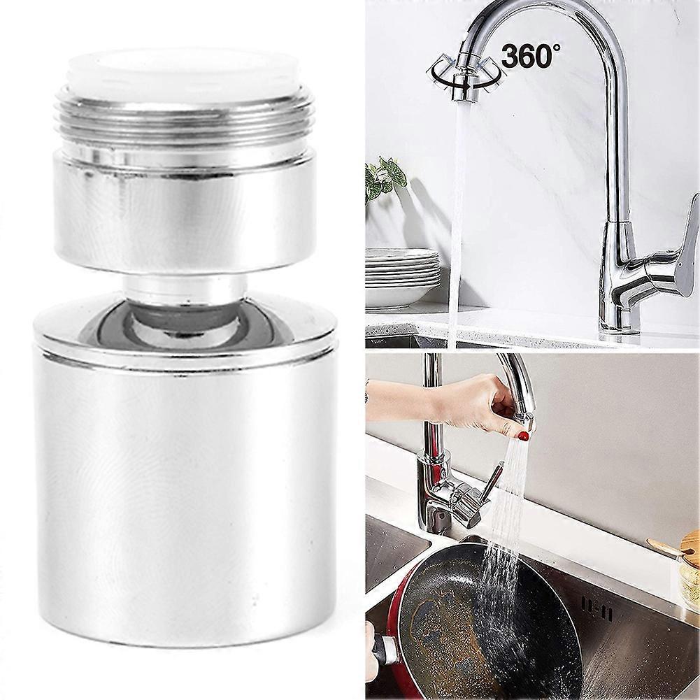 Kitchen Water Tap Aerator 360 Rotate Faucet Water Saving Swivel End Diffuser Adapter Water Saving Filter M24 Faucet Aerator