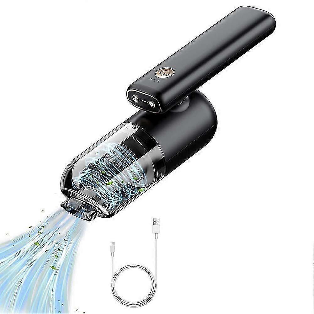 Handheld Vacuum Cleaner 7000Pa Cordless Battery Handheld Vacuum Cleaner with LED Light, 2 Hours Qui