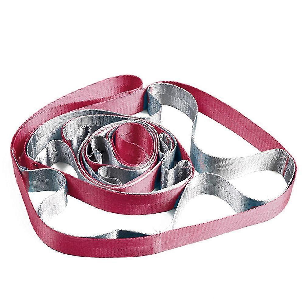 Yoga Strap, Multi-Loop Strap, , Nonelastic Stretch Strap for Physical Therapy, Pilates, Dance