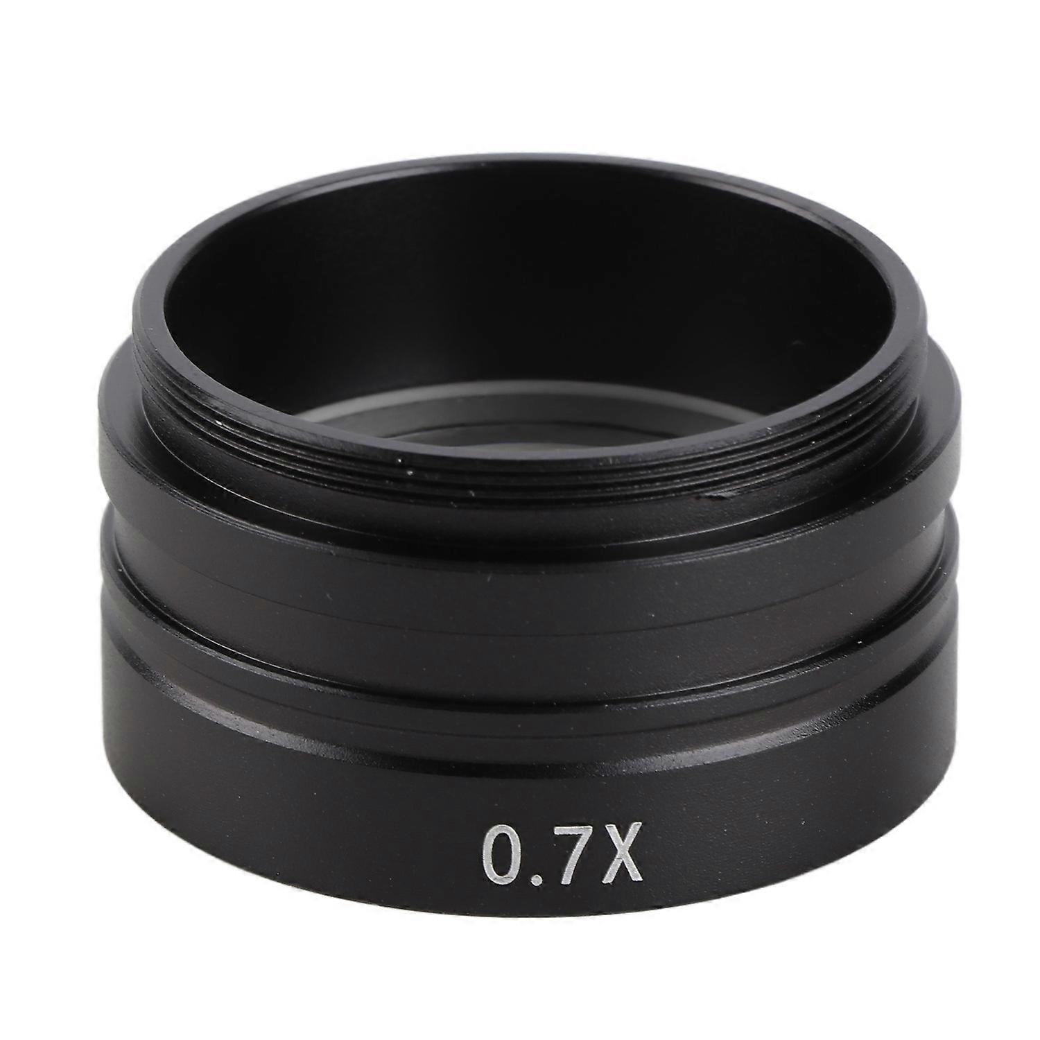 Reduction Lens 0.7X Auxiliary Objective 42mm for C Mount Industrial Monocular Stereo Microscope